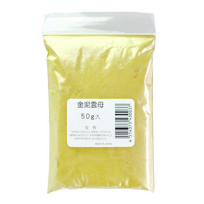 吉祥 粉末絵具 金泥雲母 50g入 | ゆめ画材