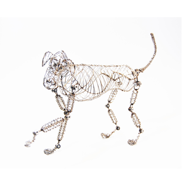 ワイヤー式 モデル人形 Rover The Doodles Dog | ゆめ画材