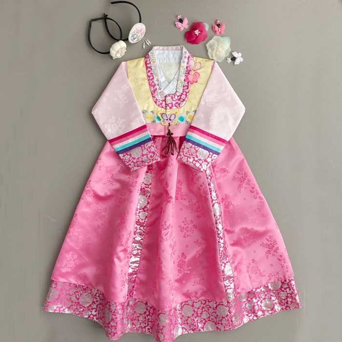 チマチョゴリ単品yピネ(身長110～115cm 6号サイズ) 単品 夢市場本店