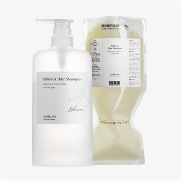 ハイビスカス ヘアシャンプー ファミリーサイズセット 700mL｜YUMEJIN