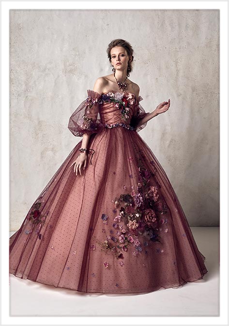 カラードレス | 桂由美フランチャイズ ブライダルハウス仙台 宮城県仙台市