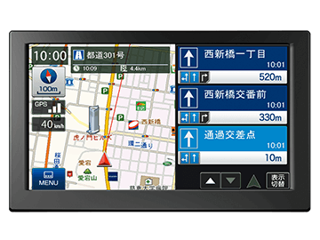 MOGGY YPF782｜ポータブルナビゲーション/カーナビ｜Yupiteru（ユピテル）