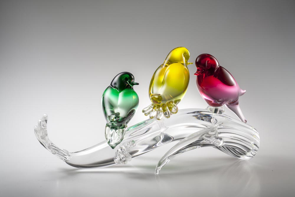 Birds Collection | Murano Glass Sculptures from Venice | ZANETTI