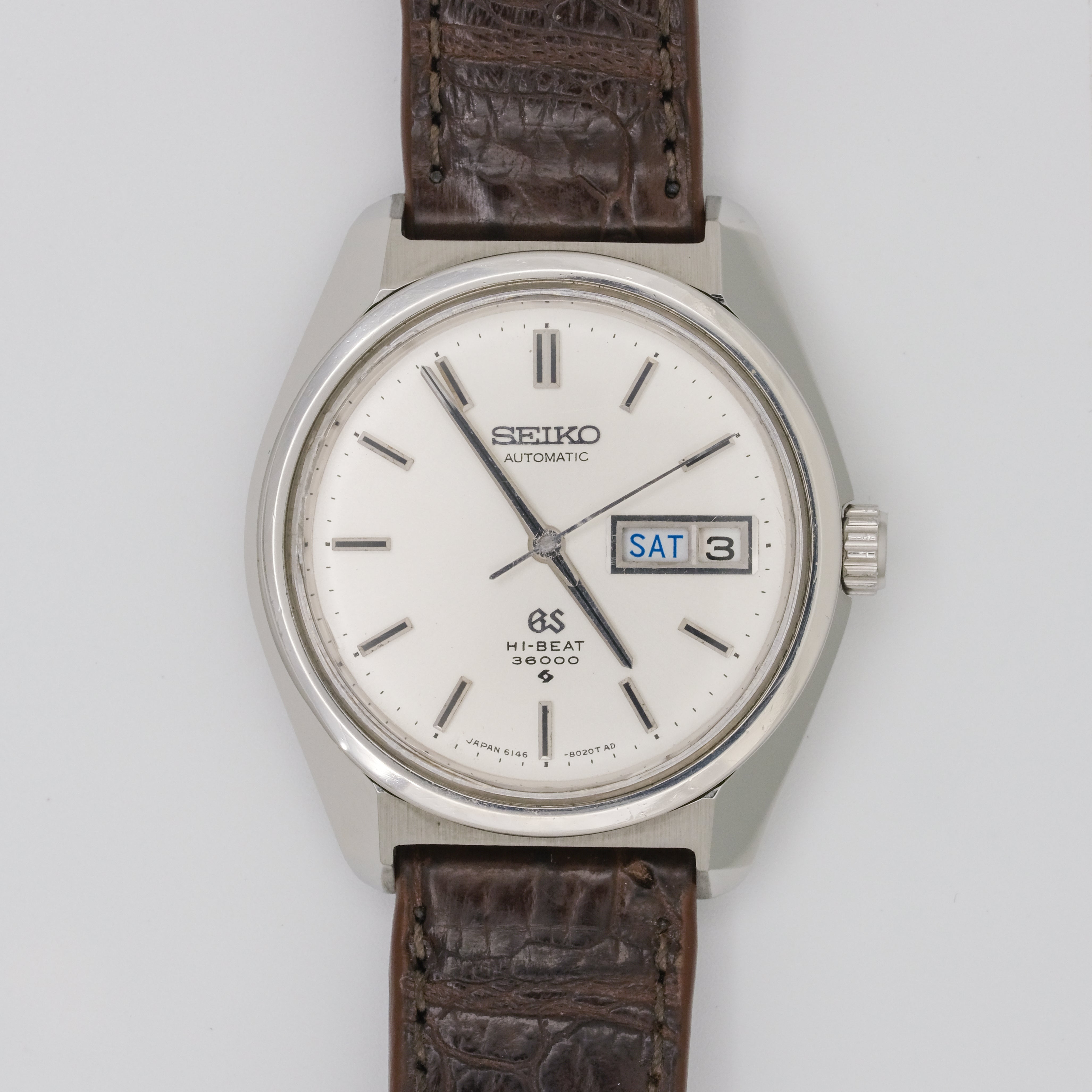 GRAND SEIKO GS AUTOMATIC HI-BEAT 36000 REF. 6146-8000 – Zeit