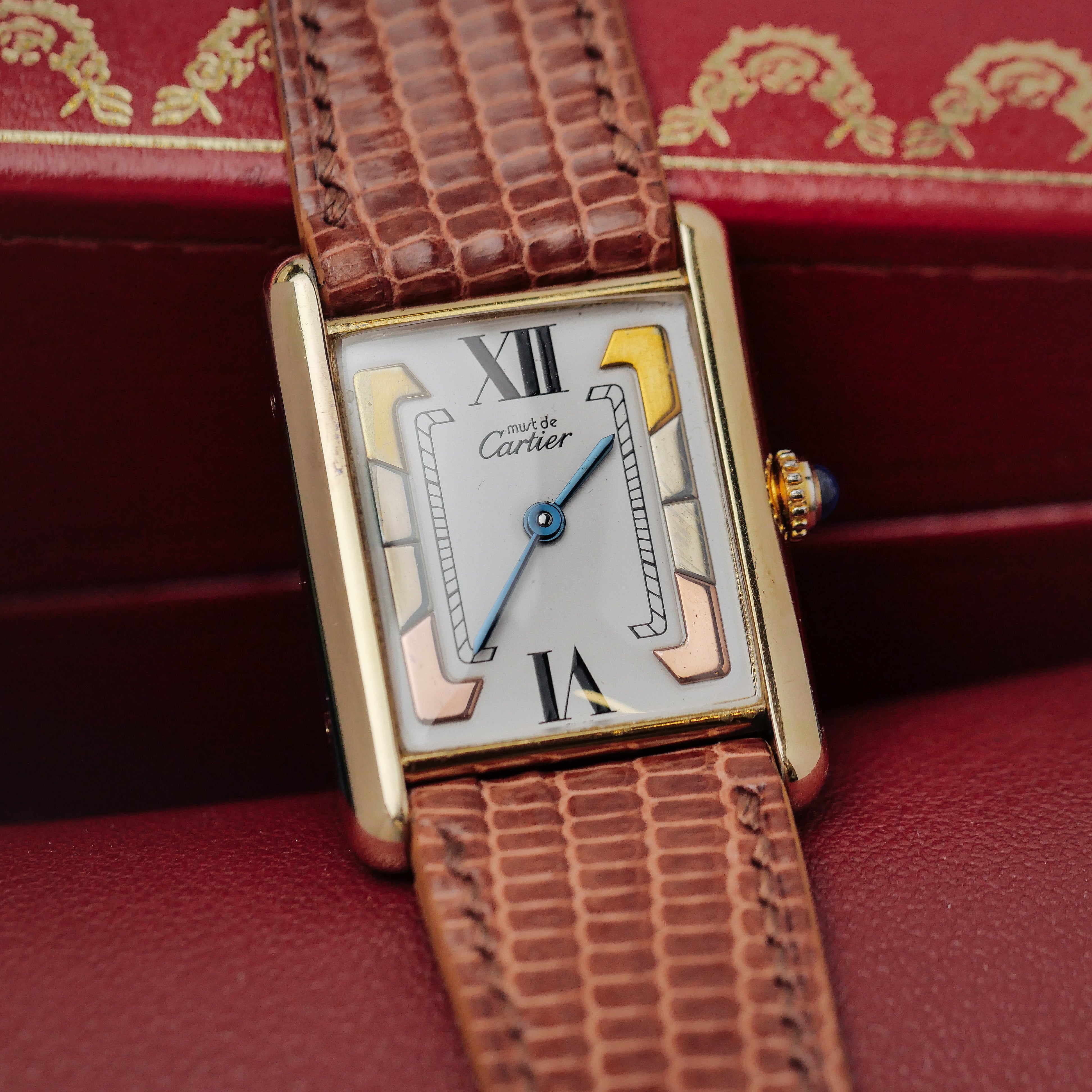 CARTIER MUST DE CARTIER TANK VERMEIL 