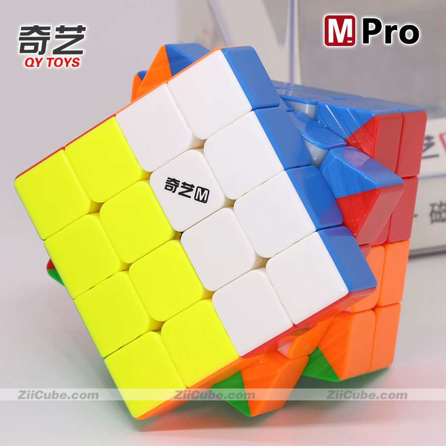 QY Magnetic 4x4x4 Cube M Pro, puzzle intellectual toy magic cube