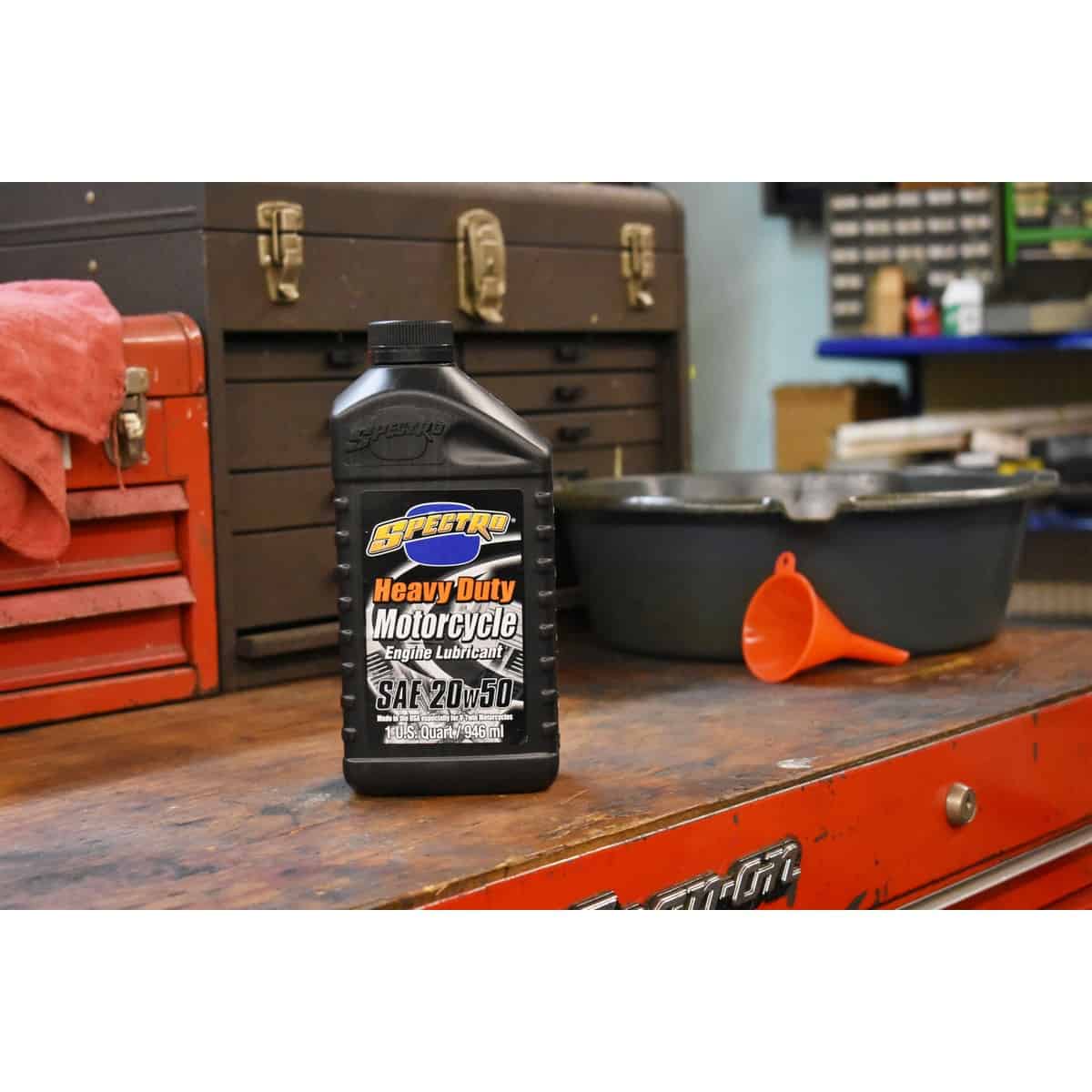 Spectro® Heavy Duty Motorcycle Engine Lubricant SAE 20W50