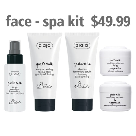 Goat's Milk Goat's Milk Face Spa Kit - Ziaja® USA – Ziaja® USA