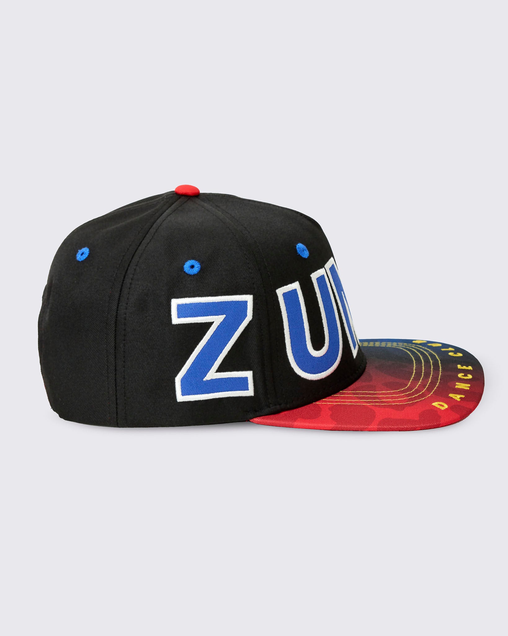 Victory Flat Bill Snapback Hat - Black – Zumba Wear | STRONG iD