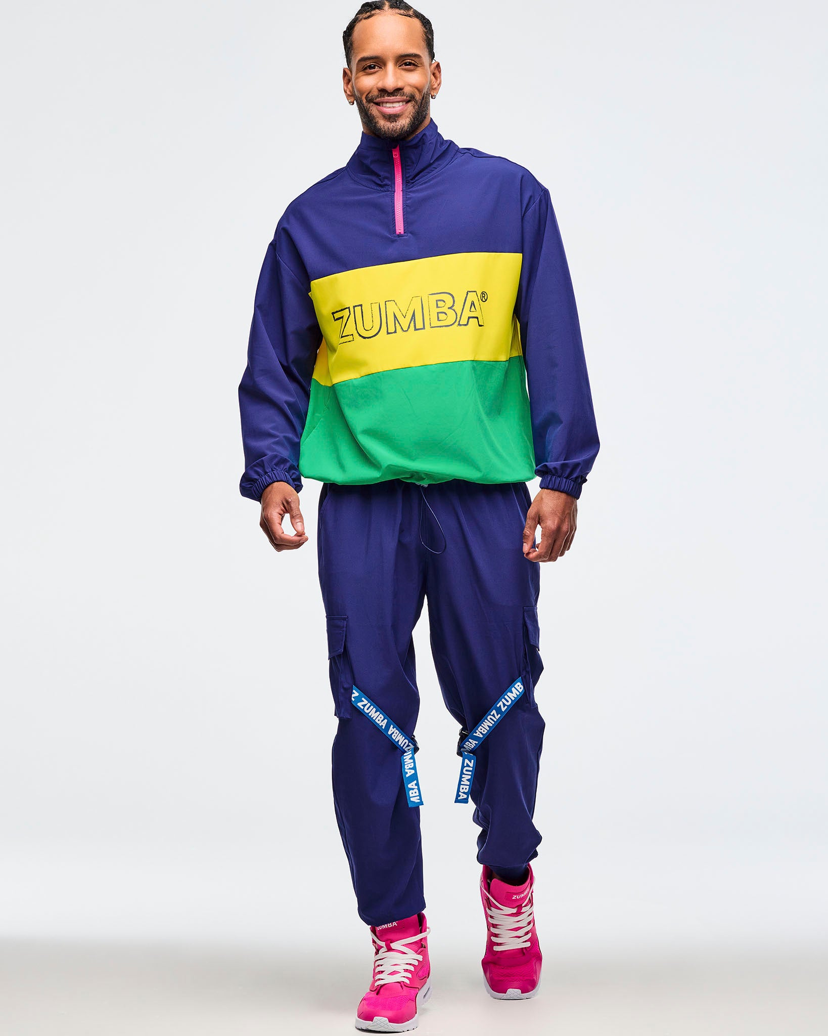 Sizzlin' Half-Zip Oversized Pullover Jacket – Zumba Wear | STRONG iD