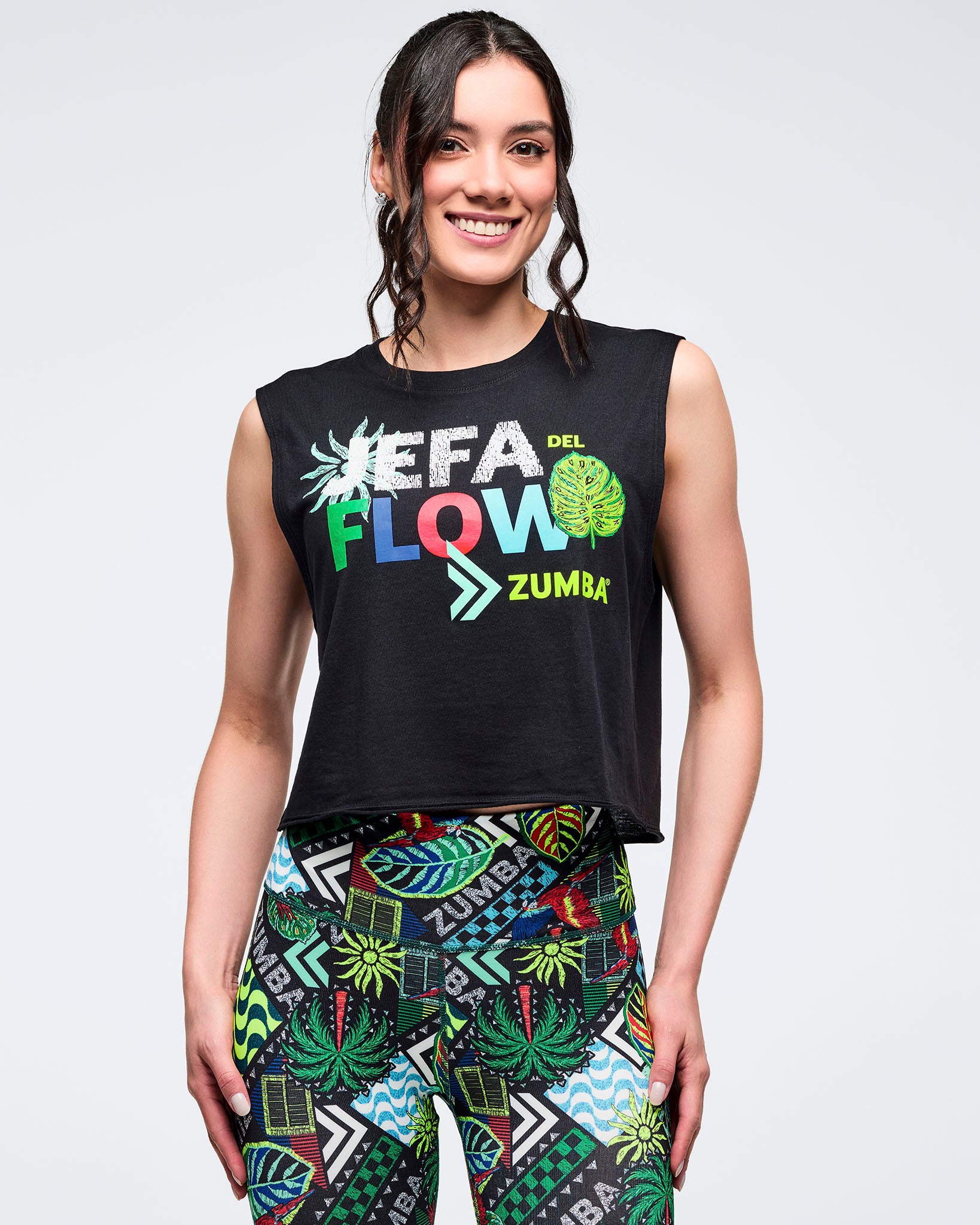 Latin Movement Muscle Crop Tank – Zumba Wear | STRONG iD