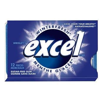 Excel Sugar-free Winterfresh Gum - Chewing & Bubble Gum - Candy