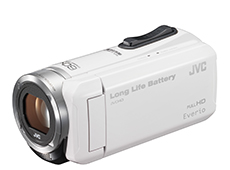 新大容量バッテリー内蔵により、連続撮影約5時間を実現した