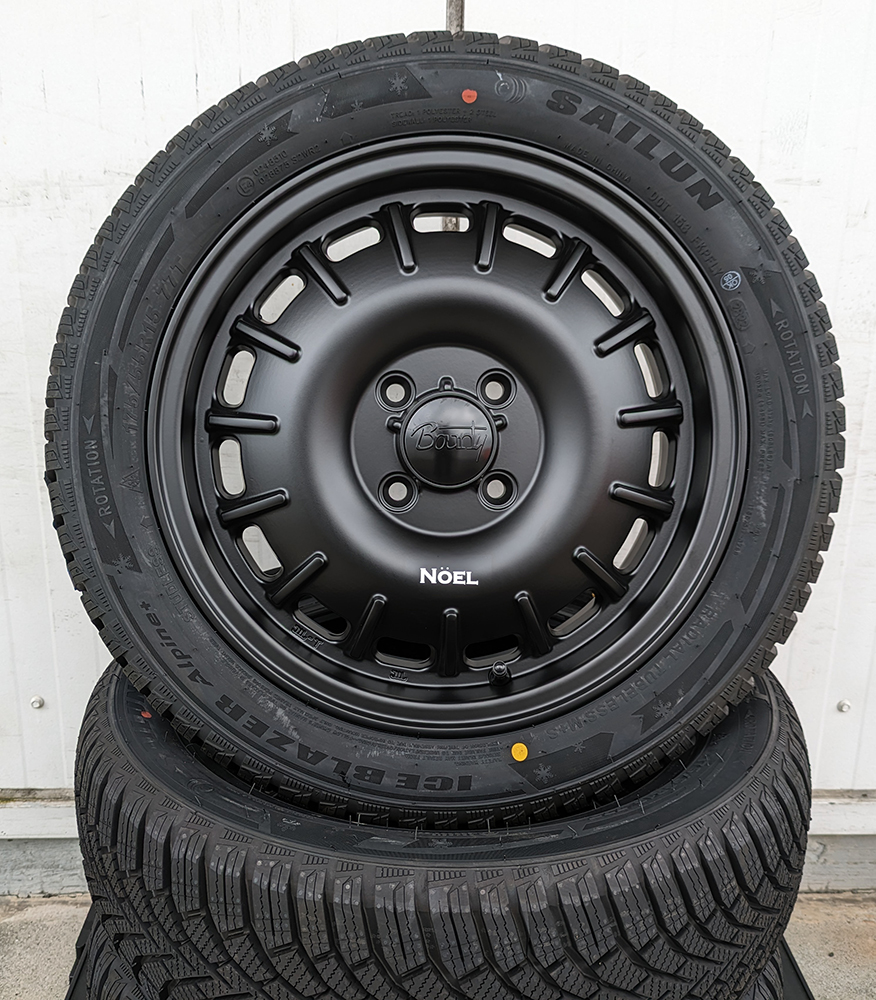 ダイハツ タフト ソリオ スタッドレスタイヤホイールセット 15インチ