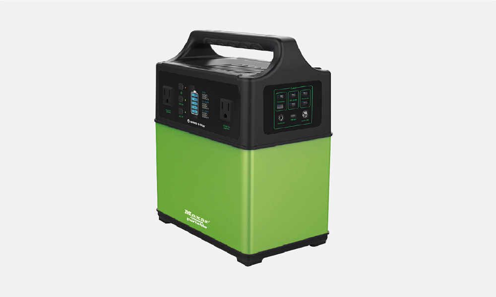 Maxar ポータブルバッテリー 楽でんくん | WWB株式会社【太陽光発電