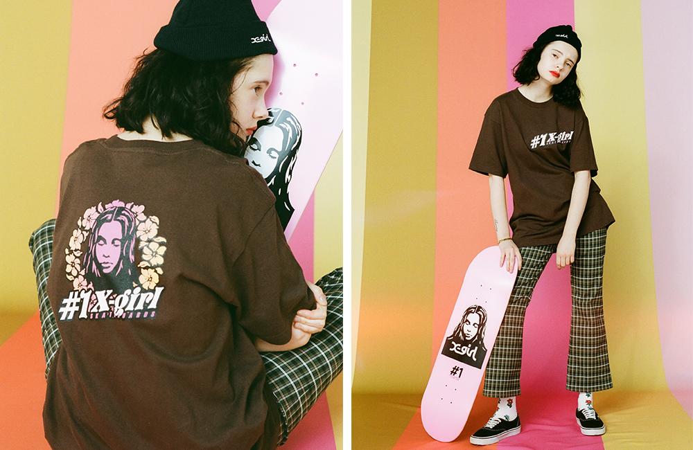 X-girl SKATE BOARD LINE 「#1」 | X-girl OFFICIAL SITE（エックス