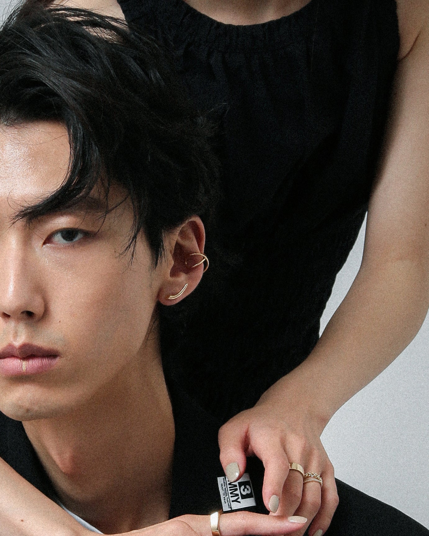 K18 K10 horn pierced earring ホーン ピアス – XOZ(クロスオズ)公式