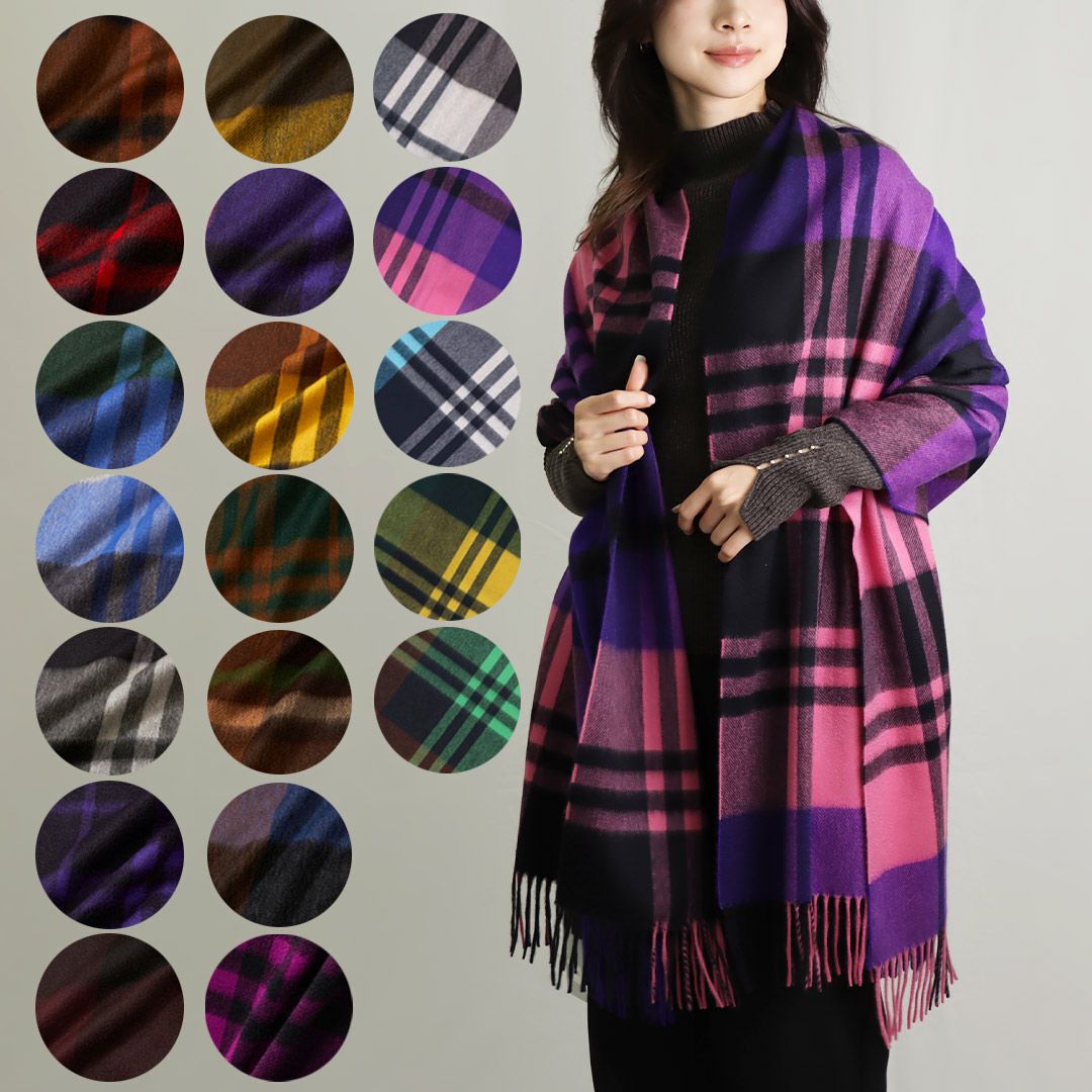 ジョシュアエリス JOSHUA ELLIS ストール 大判ストール HERITAGE STOLE