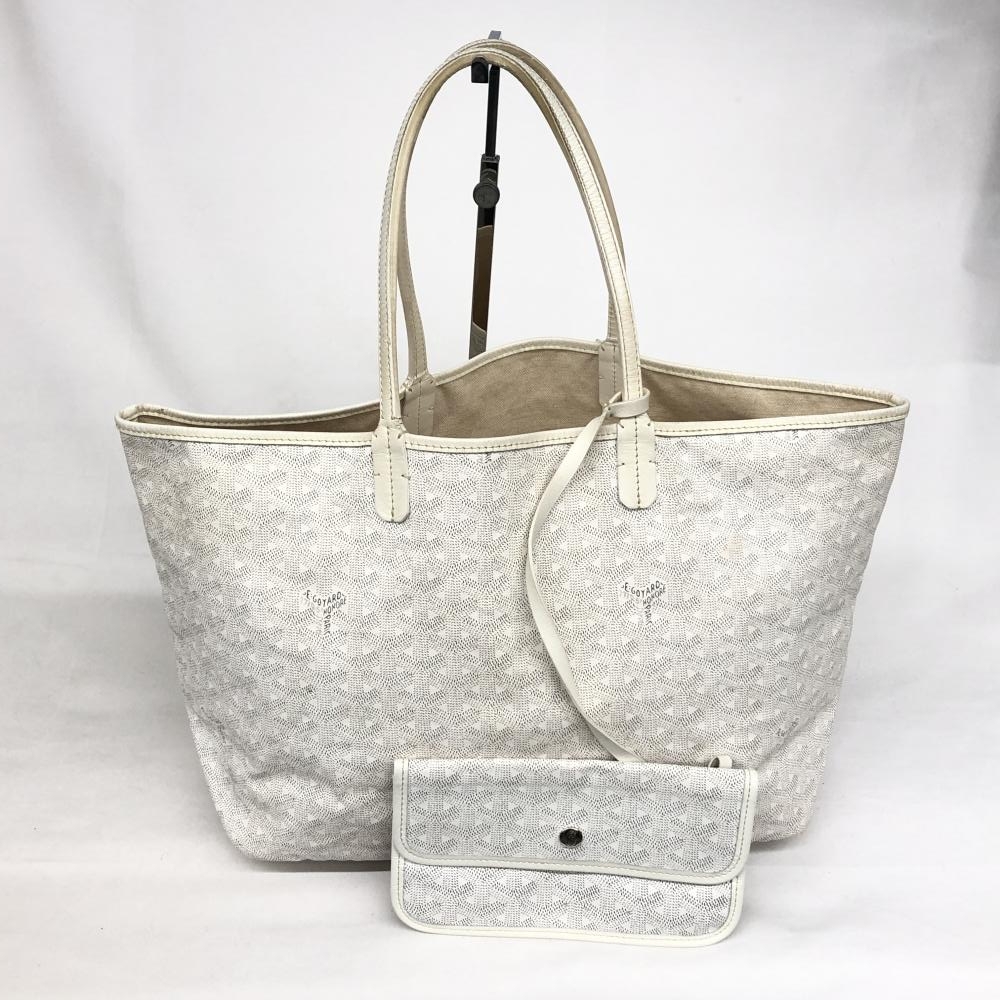 ゴヤール/トートバッグ/サンルイPM/ポーチ付/コーティングキャンバス