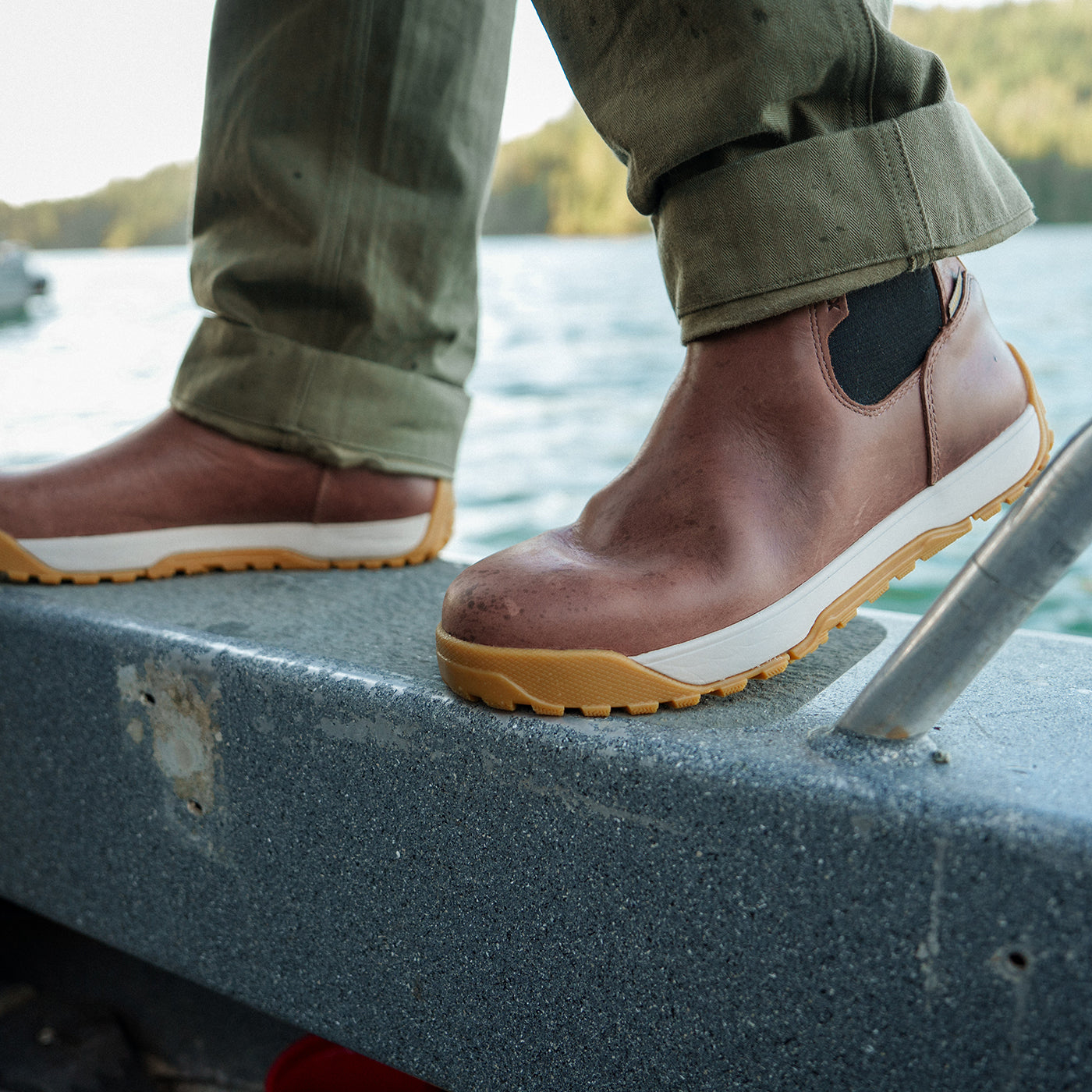 Men's Waterproof Leather Ankle Deck Boot – XTRATUF