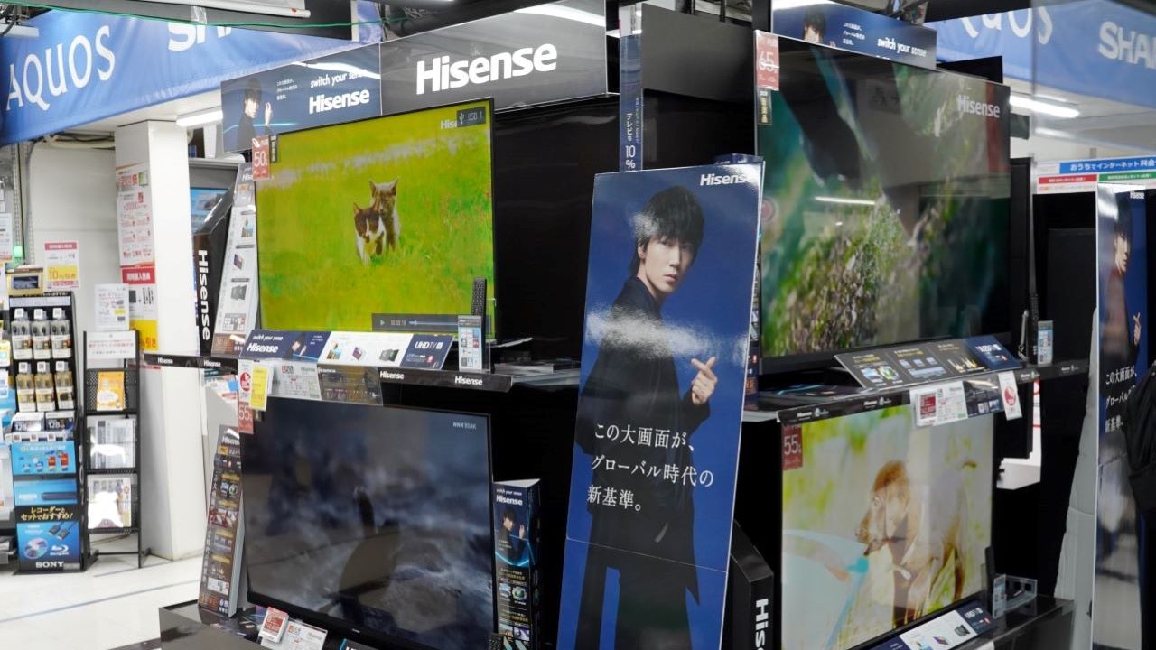 綾野剛のテレビ」ハイセンスが成長 ついにパナを抜く：日経クロストレンド