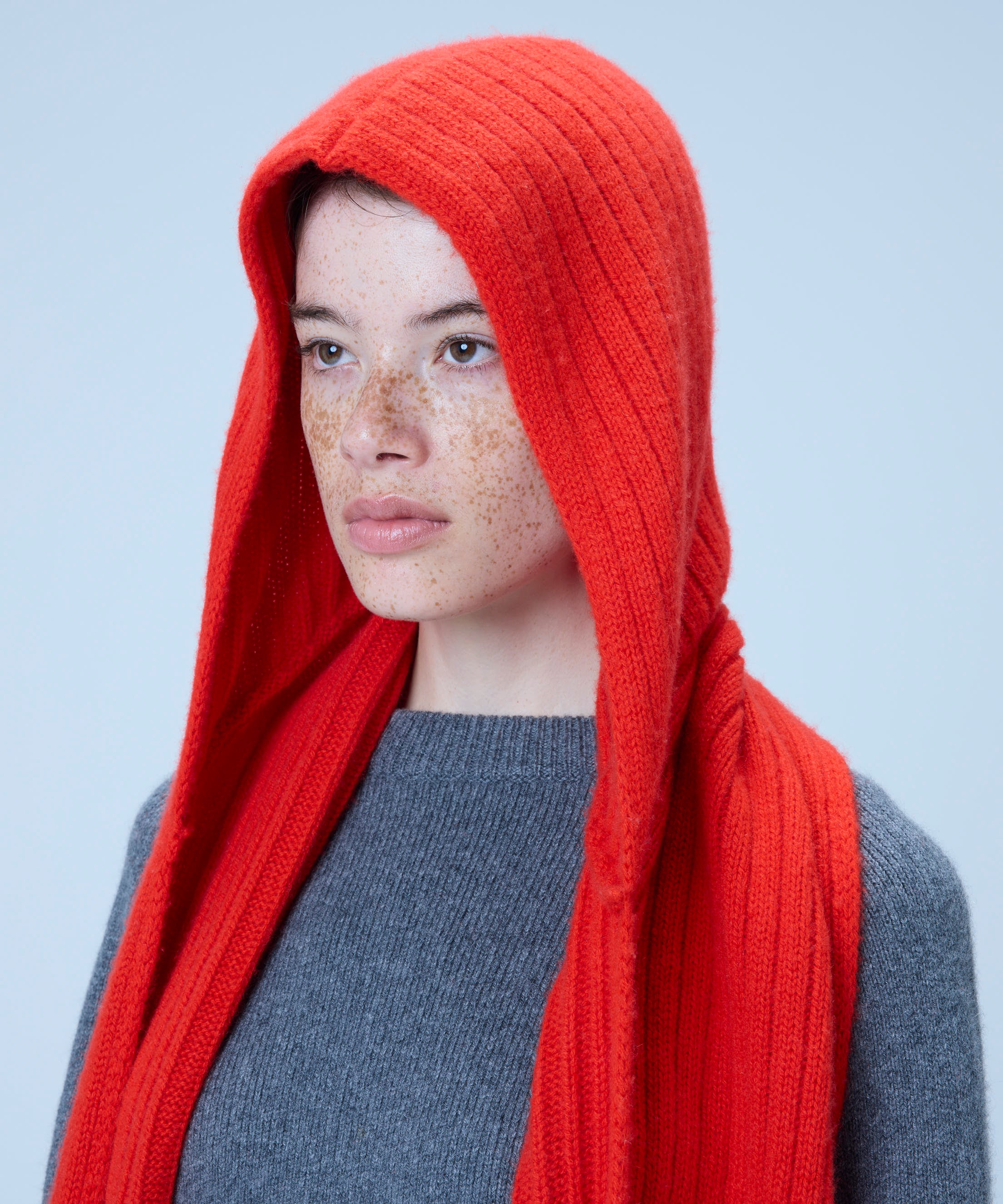 Hooded long muffler – y_yo