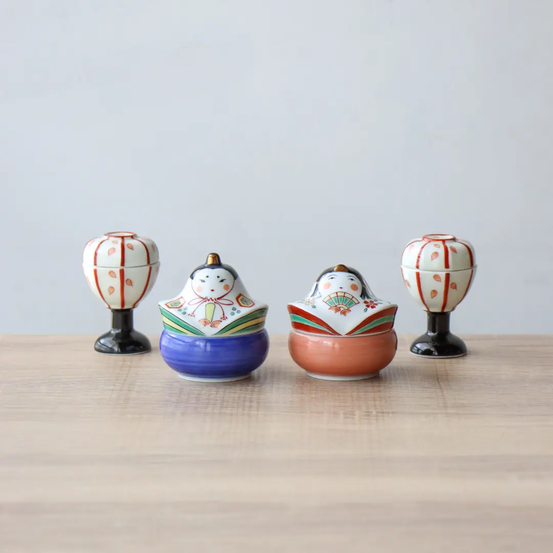 コンパクトなサイズが今どき！おしゃれでモダンな雛人形| 有田焼 錦お