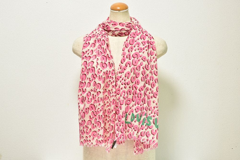 駅南やまご質店オンラインショップ / ヴィトン レオパード柄 ストール