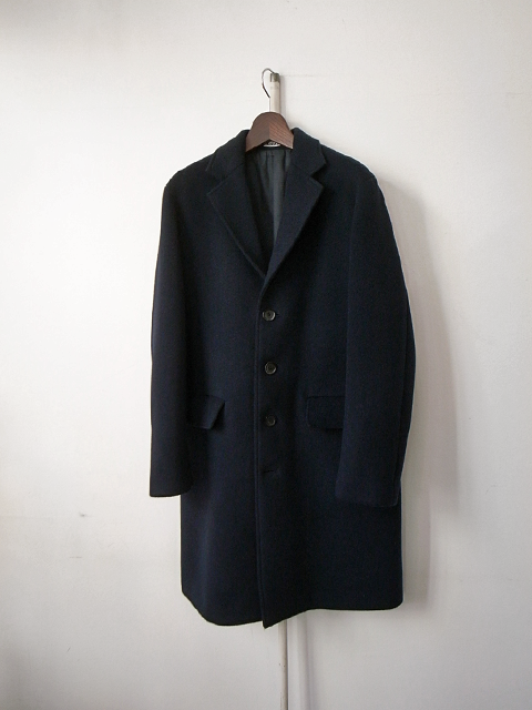 AURALEE Beaver Melton Chesterfield Coat | 大阪心斎橋のメンズ洋服の