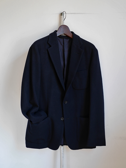 AURALEE Supersoft Flannel Jacket | 大阪心斎橋のメンズ洋服の