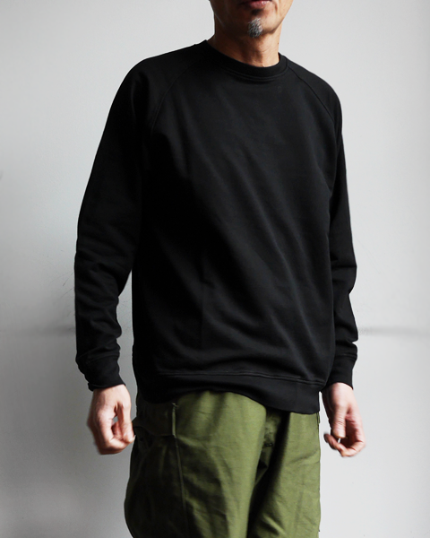 COMOLI コットンシルク 長袖クルー | 大阪心斎橋のメンズ洋服の