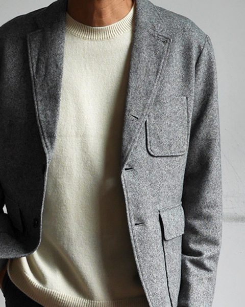 AURALEE Baby Cashmere Knit P/O | 大阪心斎橋のメンズ洋服のセレクト