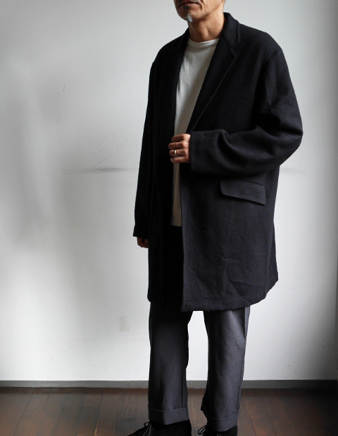COMOLI カシミヤ チェスターコート | 大阪心斎橋のメンズ洋服の