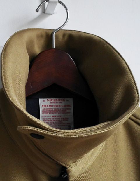 NICENESS 二重織ドーバーコート 