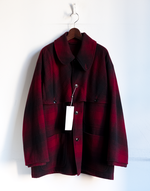 COMOLI ナッピングウール チェック マッキノウクルーザー | 大阪心斎橋