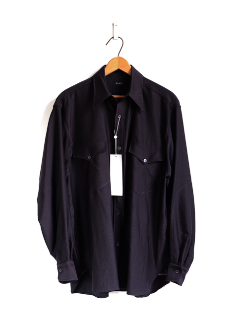 COMOLI ウールモールスキン ワークシャツ | 大阪心斎橋のメンズ洋服の