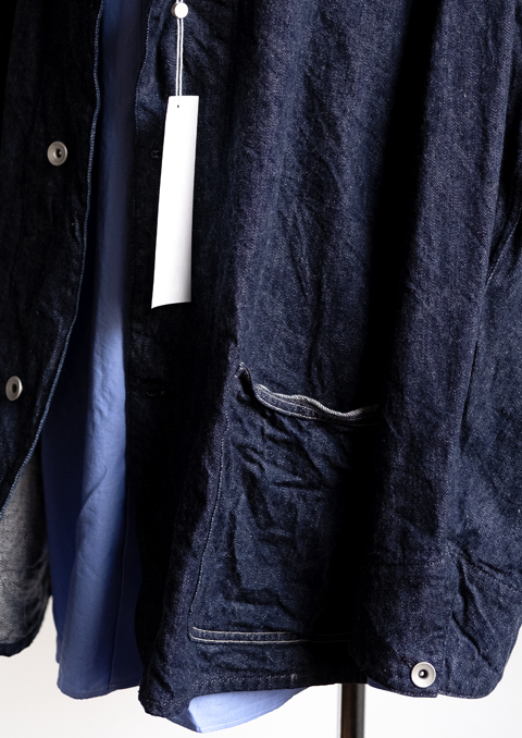 COMOLI デニム ワークジャケット | 大阪心斎橋のメンズ洋服のセレクト