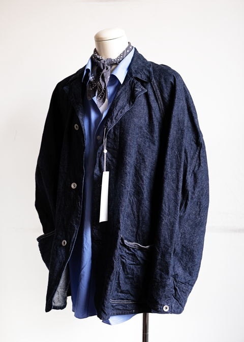 COMOLI デニム ワークジャケット | 大阪心斎橋のメンズ洋服のセレクト