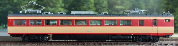 中古TOMIX 北近畿クハ183-801セット（183系・485系）入線しました