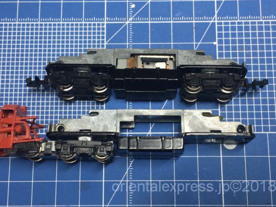 DD14 333・334 標準色・重連セットを弄る。その1 分離 MICROACE A8162