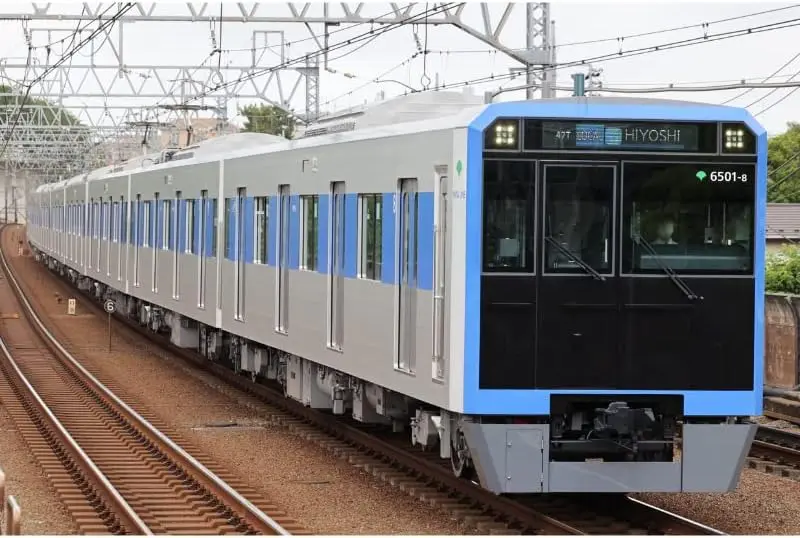 ﾎﾟﾎﾟﾝﾃﾞｯﾀ 都営6500形三田線塗油装置搭載車8両セット 品番：6059