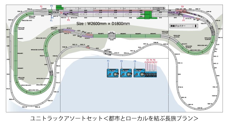 KATO ユニトラックアソートセット 品番：20-913 | NGaugeJP - 横濱模型