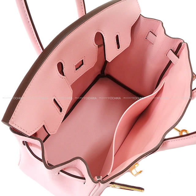 HERMES エルメス バーキン25 ローズサクラ スイフト ゴールド金具 新品