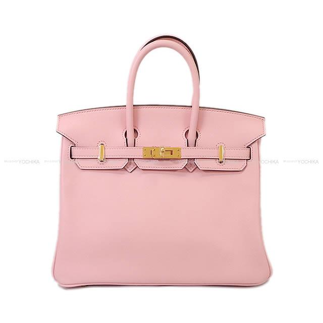 HERMES エルメス バーキン25 ローズサクラ スイフト ゴールド金具 新品