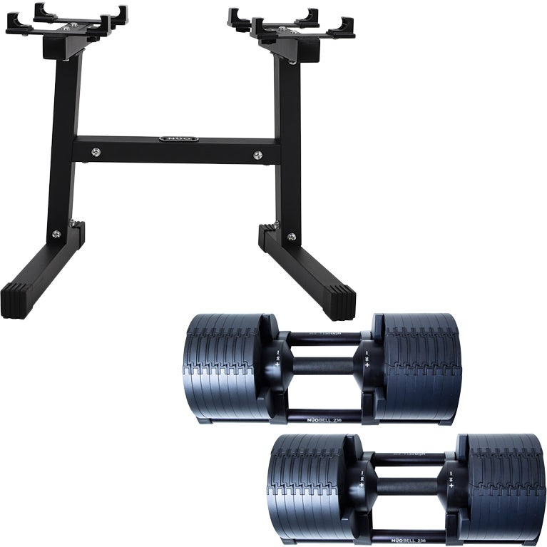 可変式ダンベル 36kg×2個 2kg刻みNUO-FLEX2.0_36×2 ＆ 専用スタンド