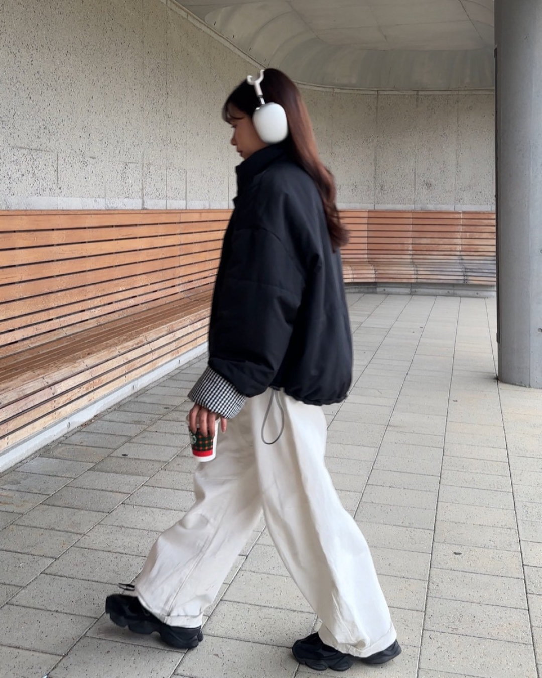 オリジナル 即納】ギンガムチェックリバーシブルジャケット AY6000