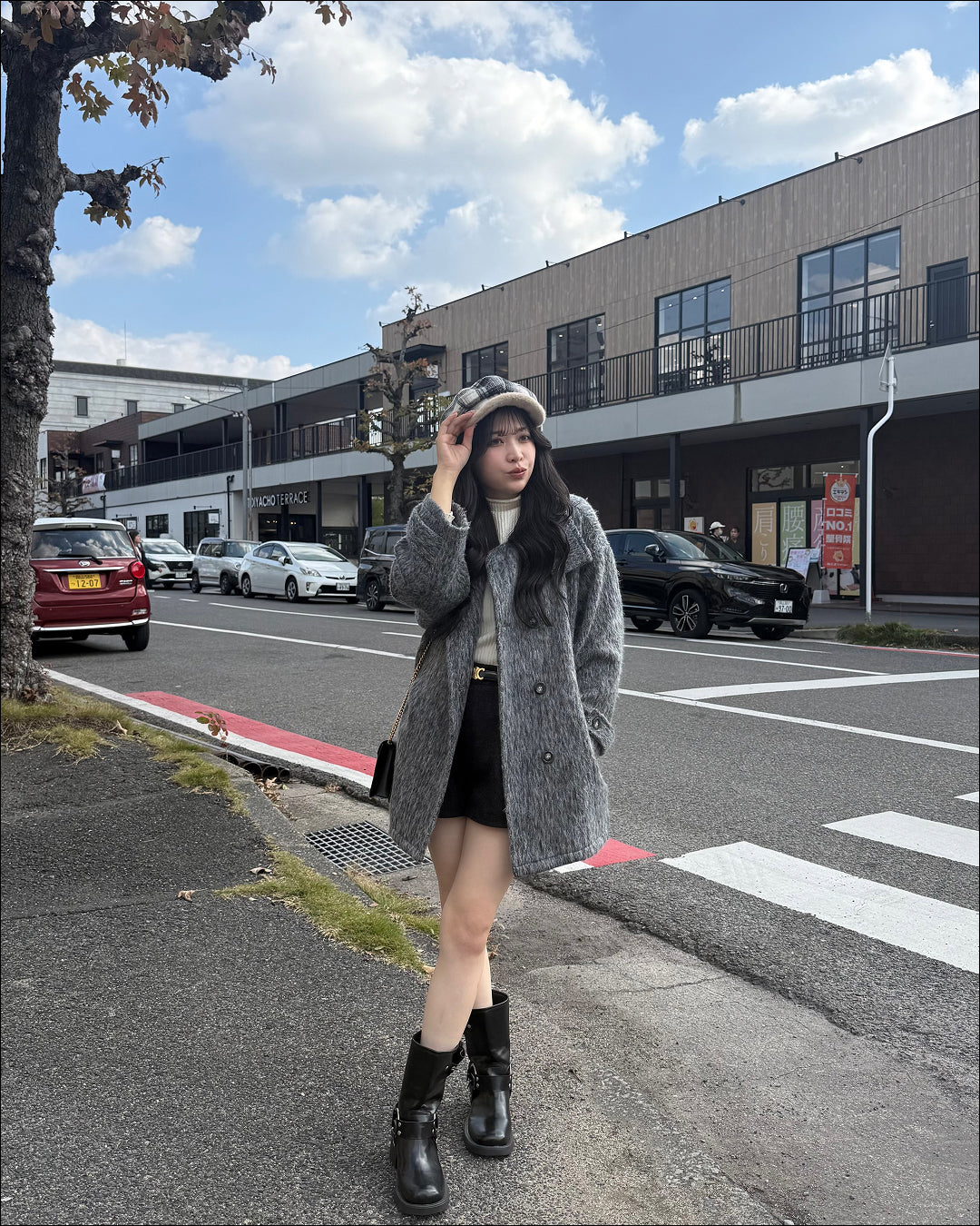 チェック柄キャスケット B3001 – YOLO（ヨロ）｜ファッション通販