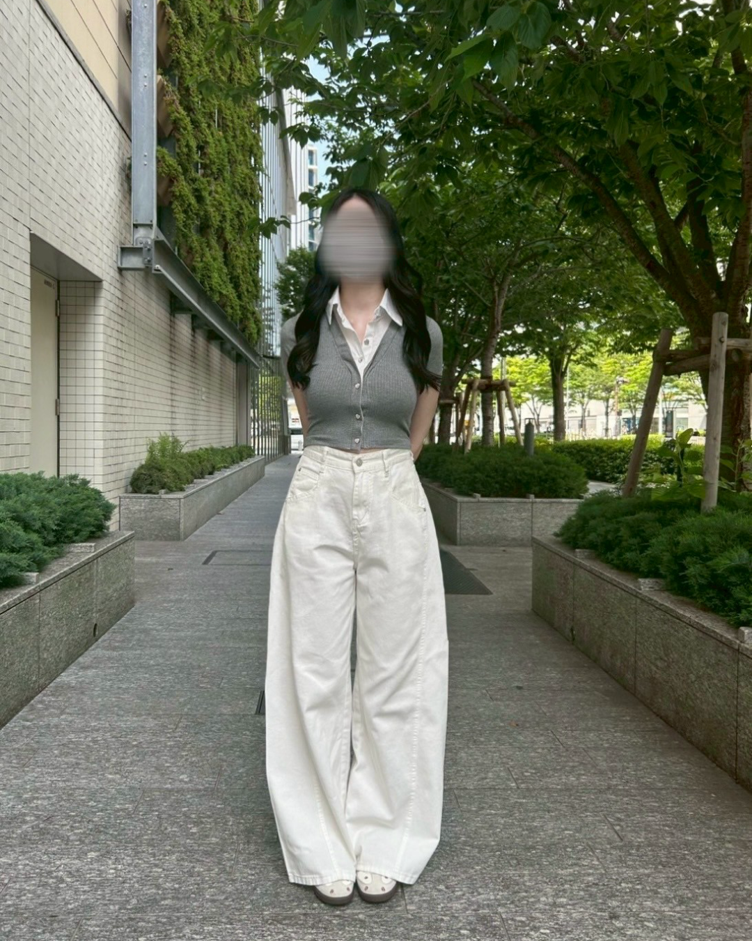 ホワイトワイドデニムパンツ NO0003 – YOLO（ヨロ）｜ファッション通販