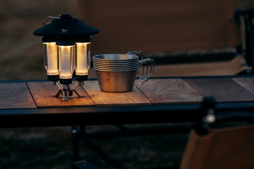 ゼインアーツ ジグハウス｜ジグを3つセットして大光量ランタンにする