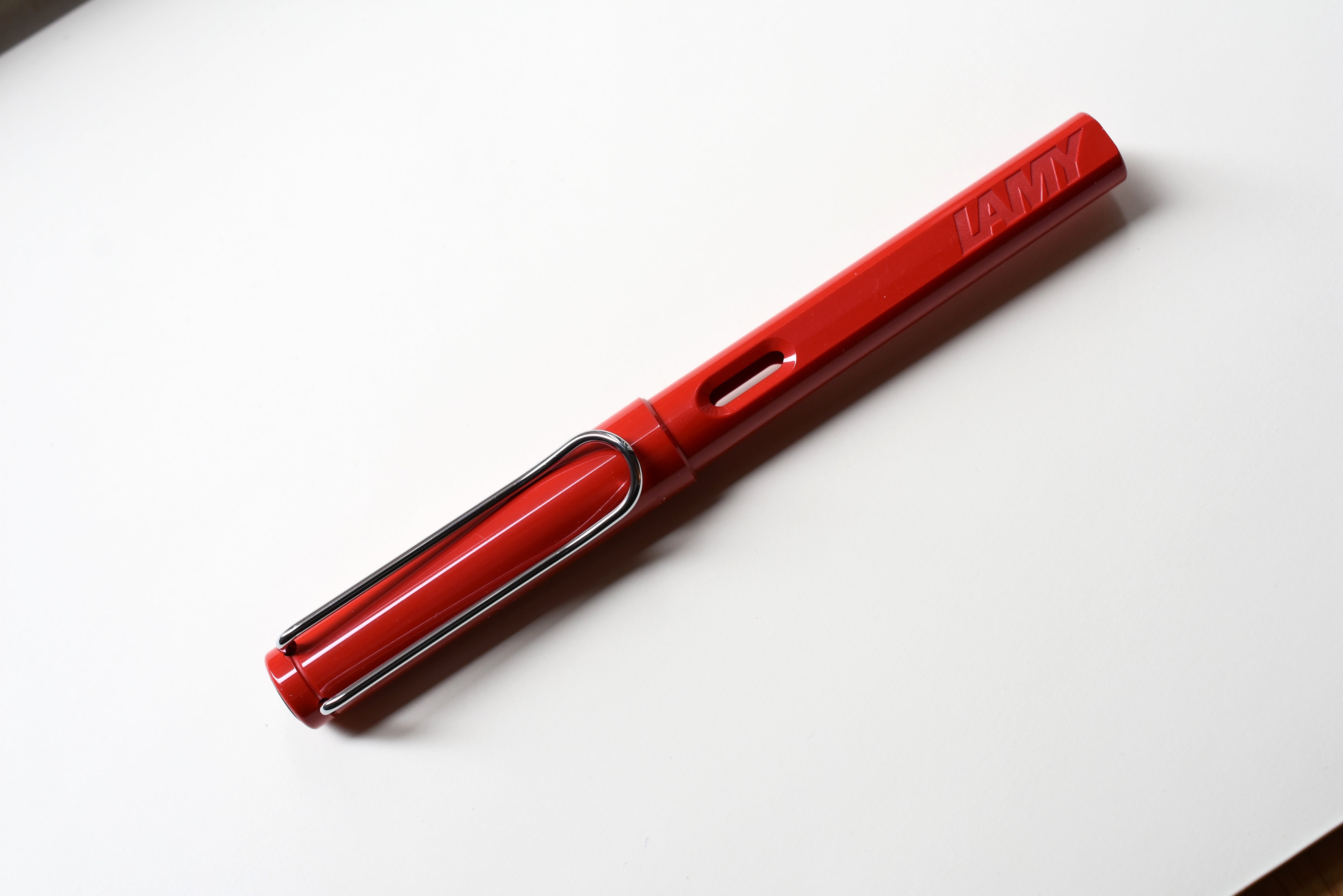 LAMY Safari Fountain Pen - Red – Yoseka Stationery